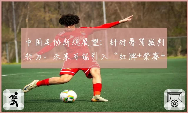 中国足协新规展望：针对辱骂裁判行为，未来可能引入“红牌+禁赛+罚款”组合拳
